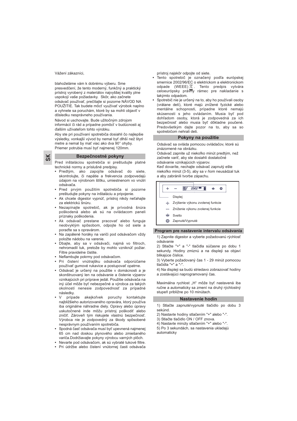 Teka DVE 70_90 Cristal User Manual | Page 26 / 36