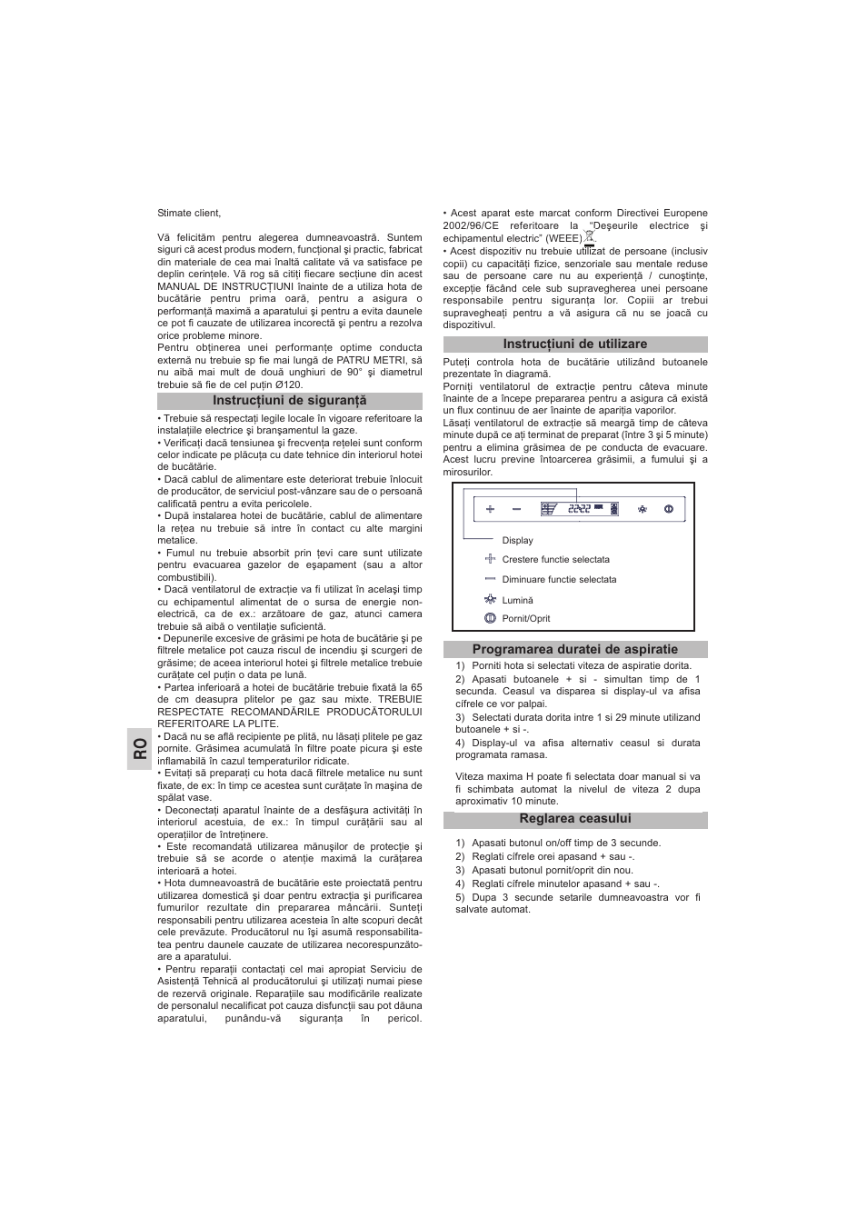 Teka DVE 70_90 Cristal User Manual | Page 30 / 36