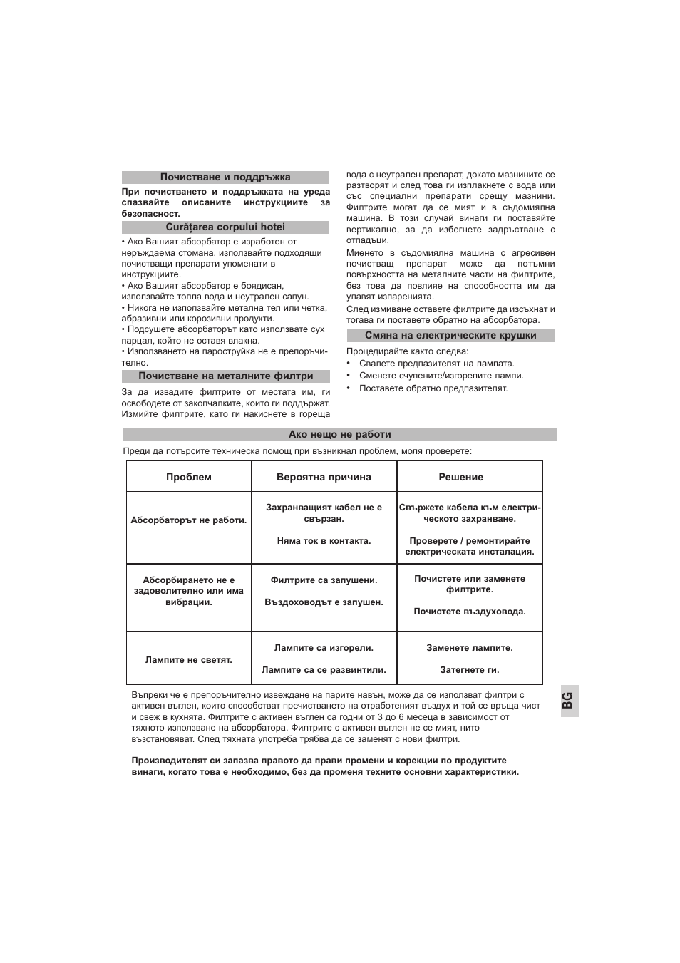 Teka DVE 70_90 Cristal User Manual | Page 33 / 36