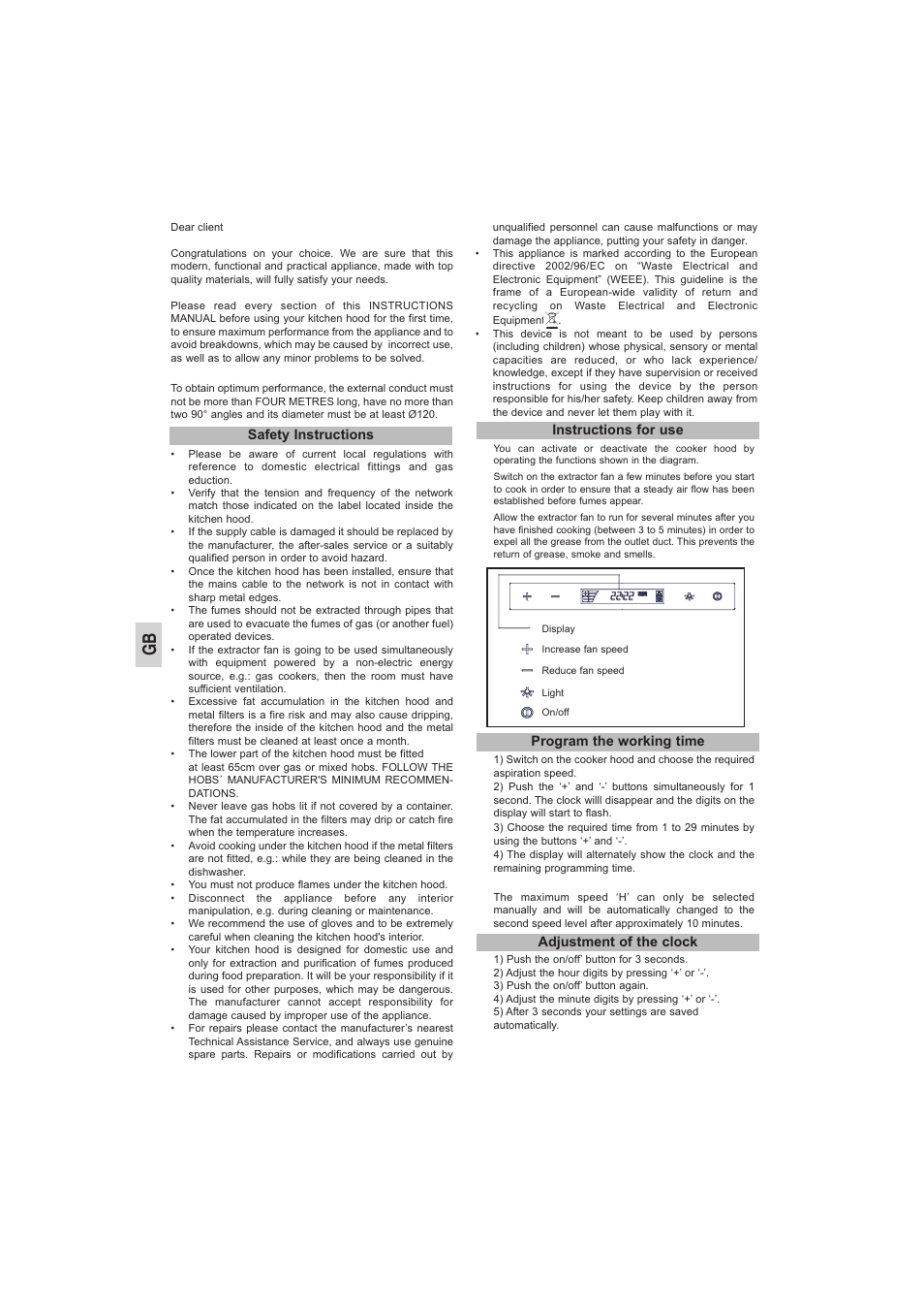 Teka DVE 70_90 Cristal User Manual | Page 8 / 36