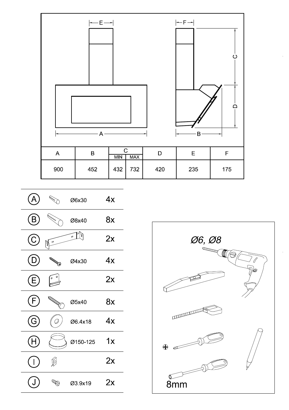 Teka DVL 90 CRISTAL User Manual | Page 2 / 16