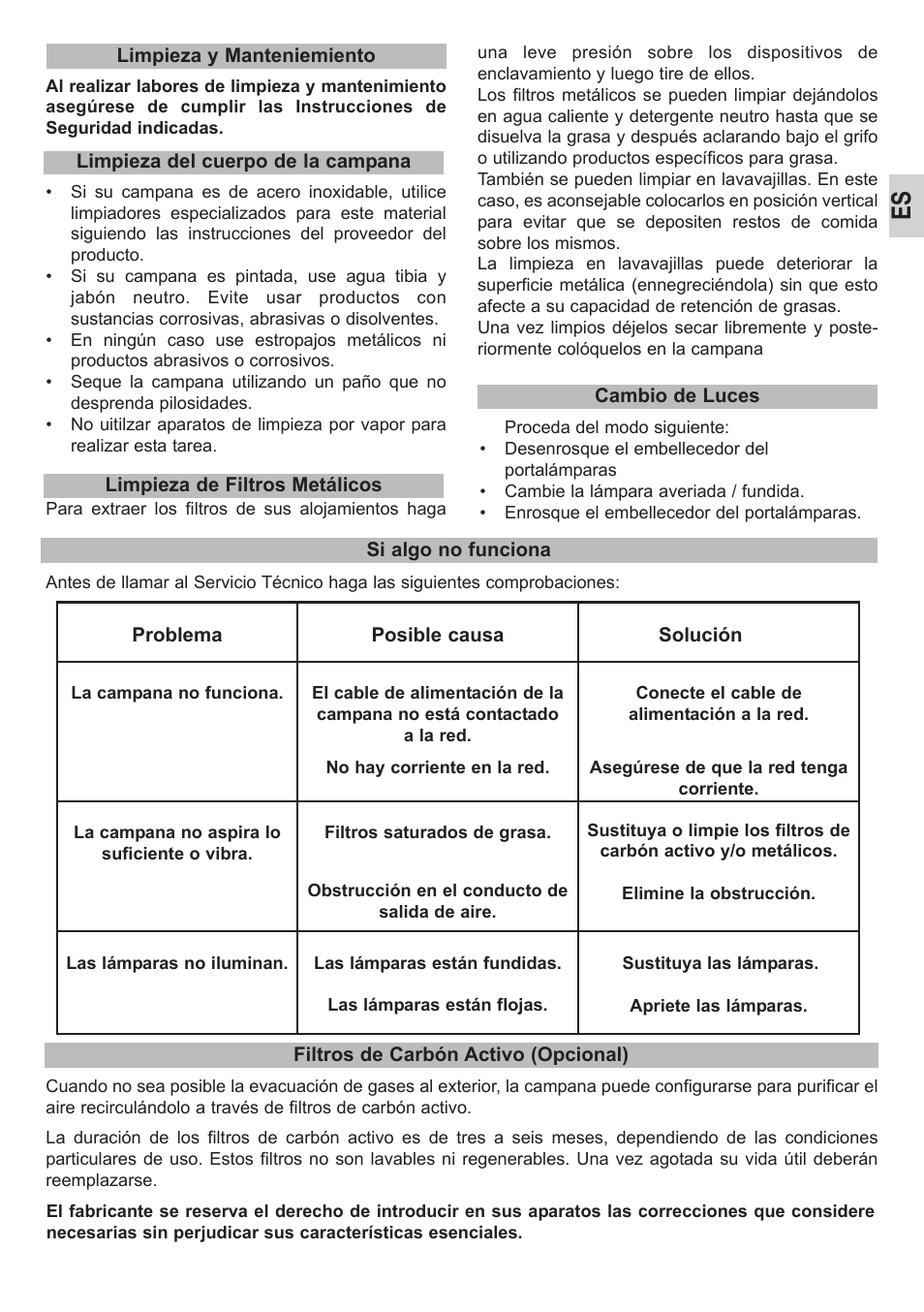 Teka CC 40 ISLA User Manual | Page 11 / 20