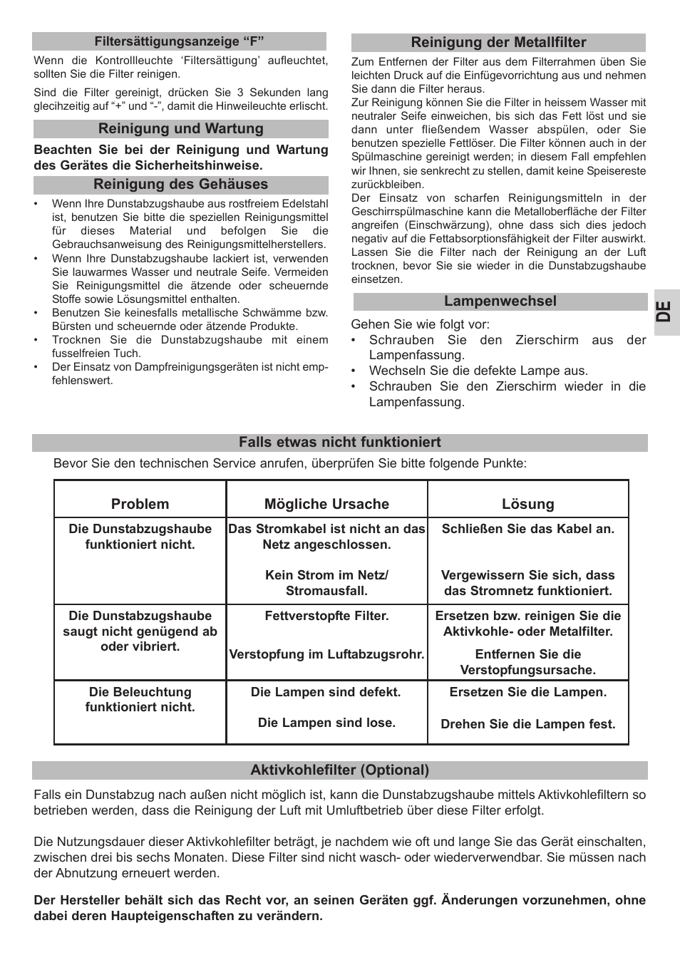 Teka CC 40 ISLA User Manual | Page 13 / 20