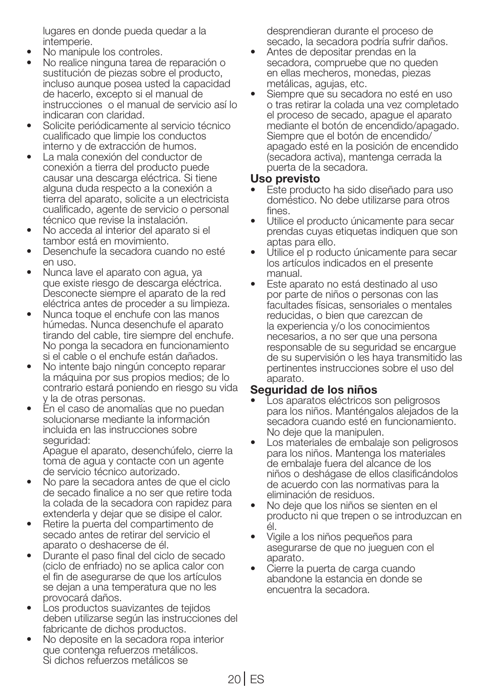 Teka TKS2 650 User Manual | Page 20 / 49