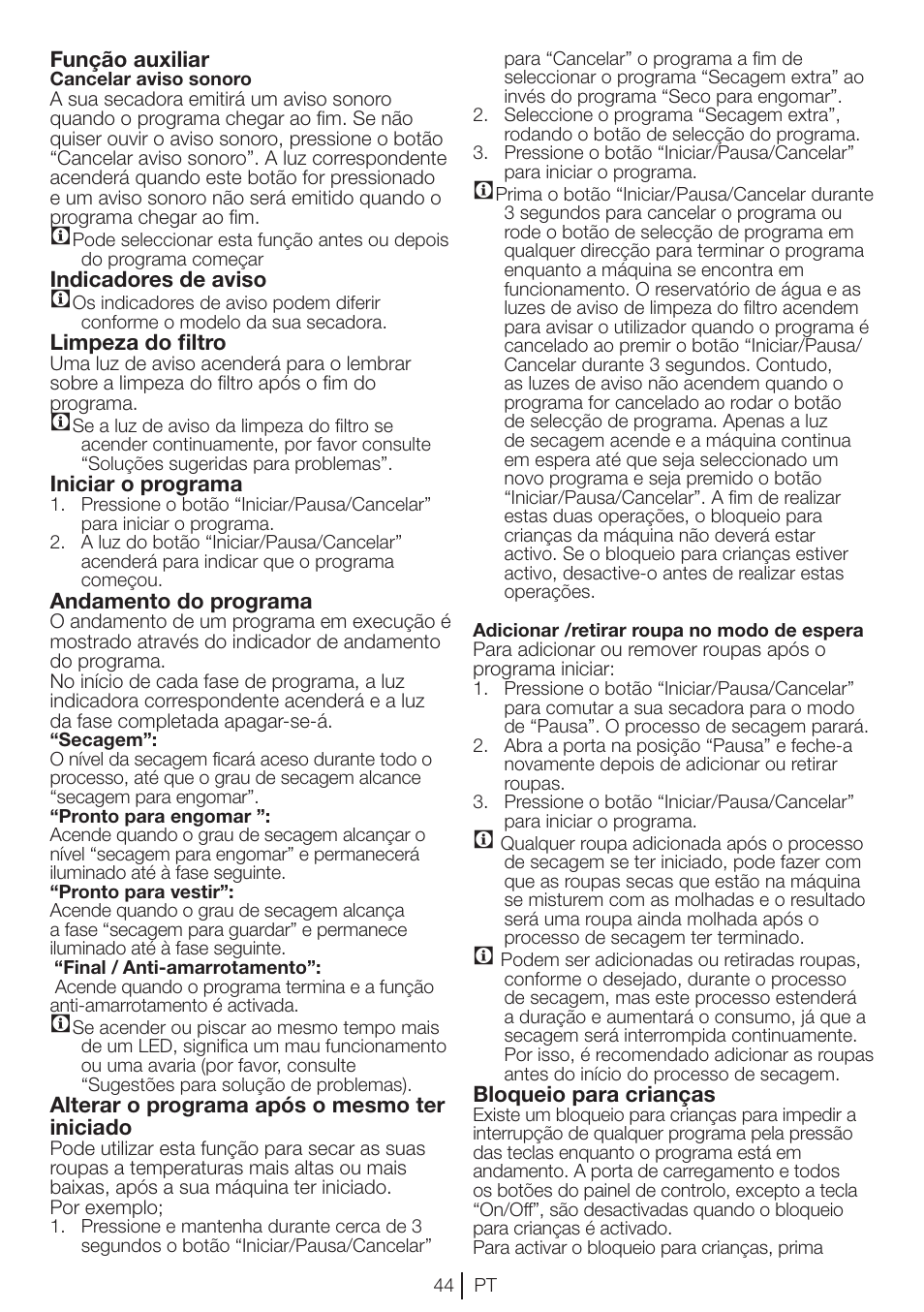 Teka TKS2 650 User Manual | Page 45 / 49