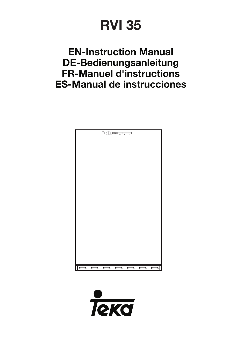 Teka RVI 35 User Manual | 160 pages