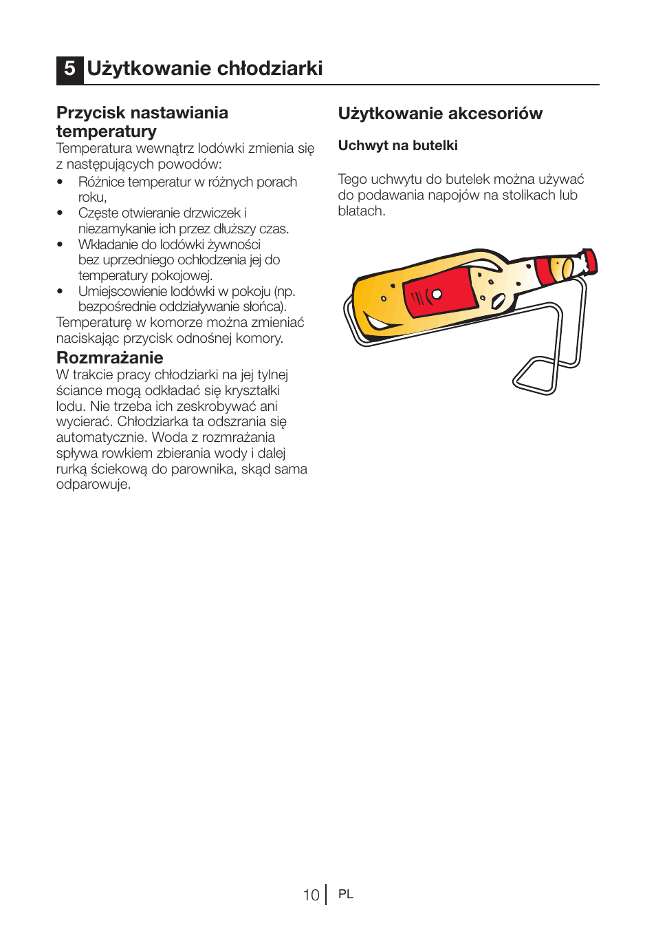 5użytkowanie chłodziarki | Teka RVI 35 User Manual | Page 135 / 160