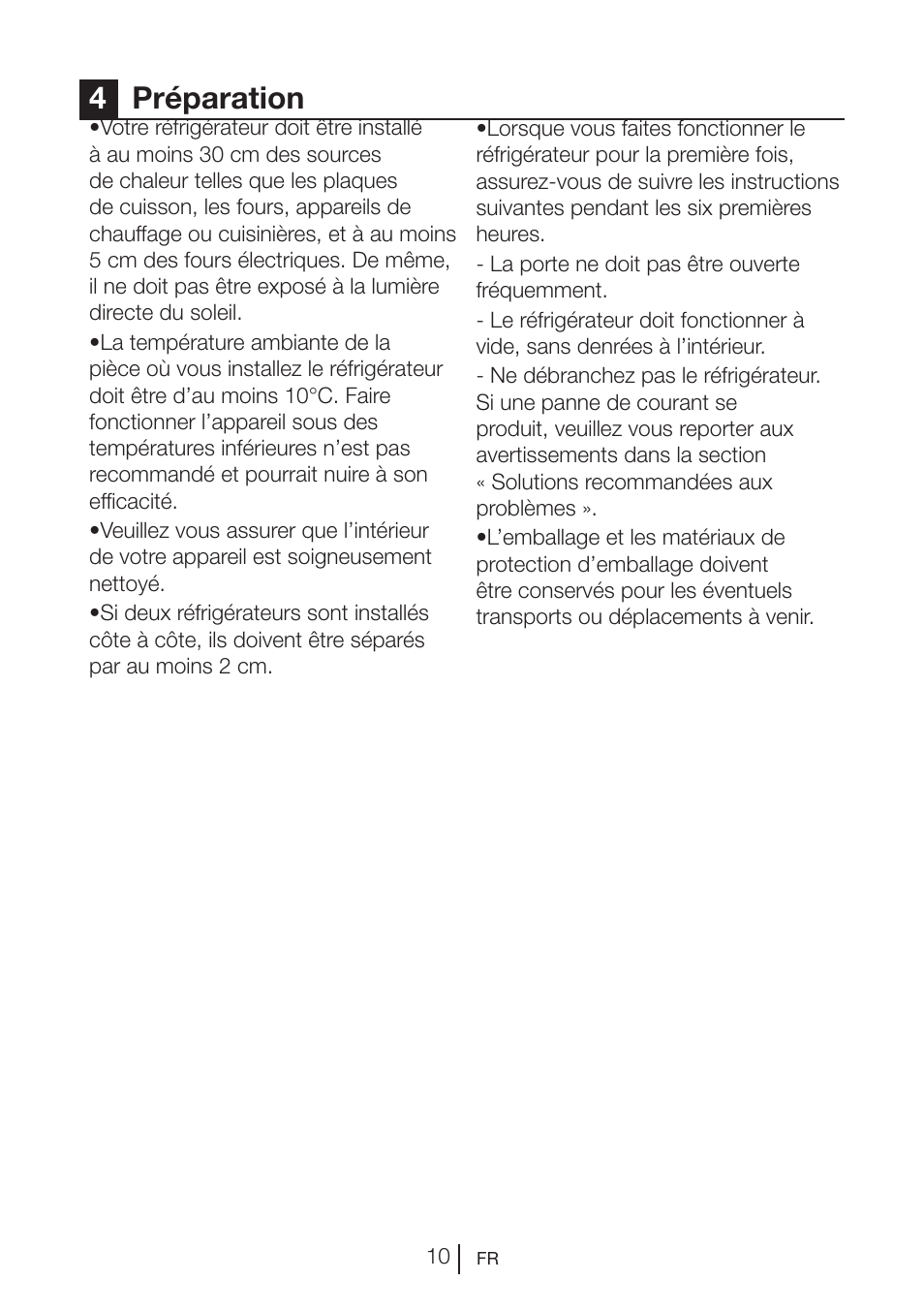 4préparation | Teka RVI 35 User Manual | Page 46 / 160