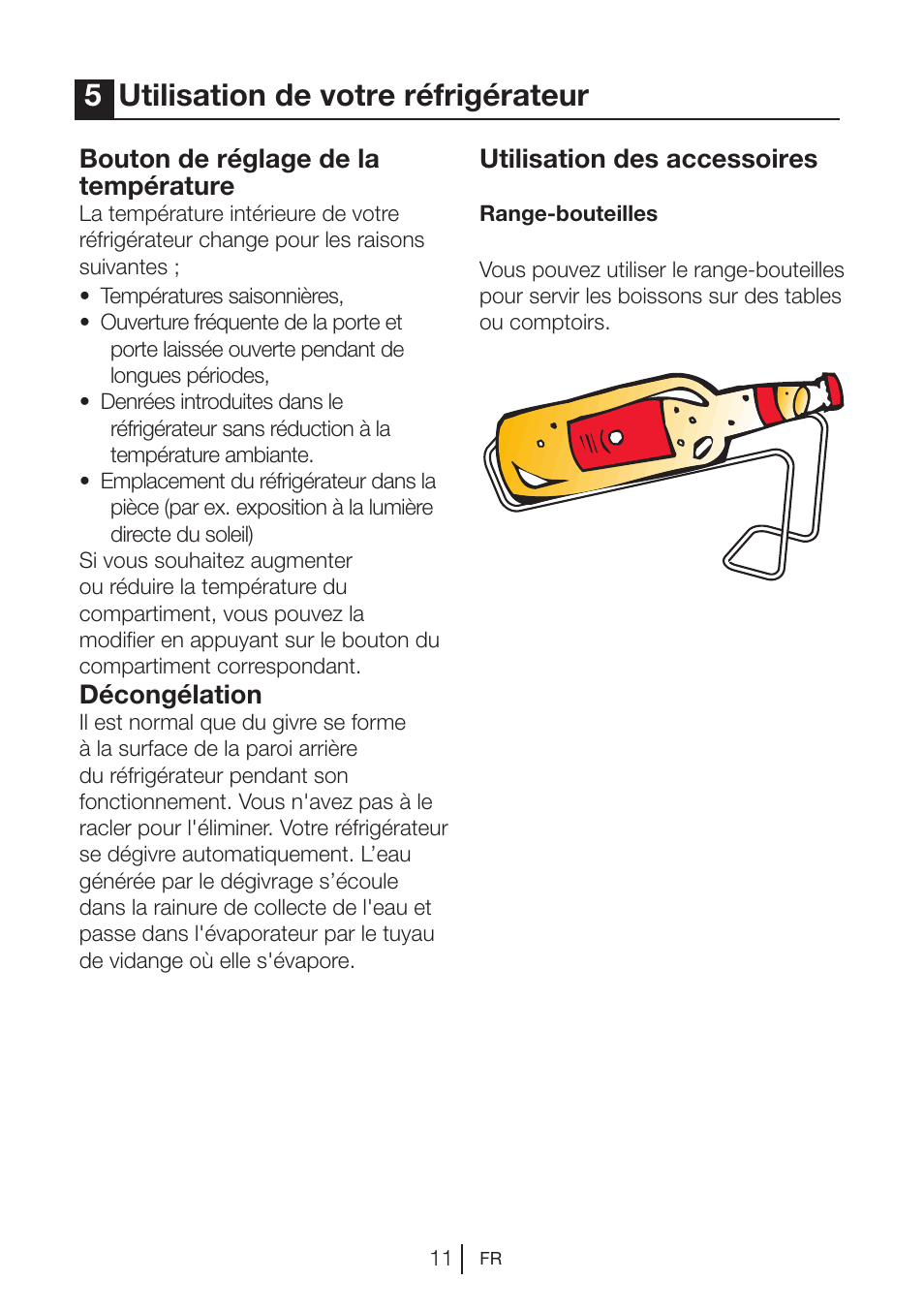 5utilisation de votre réfrigérateur | Teka RVI 35 User Manual | Page 47 / 160