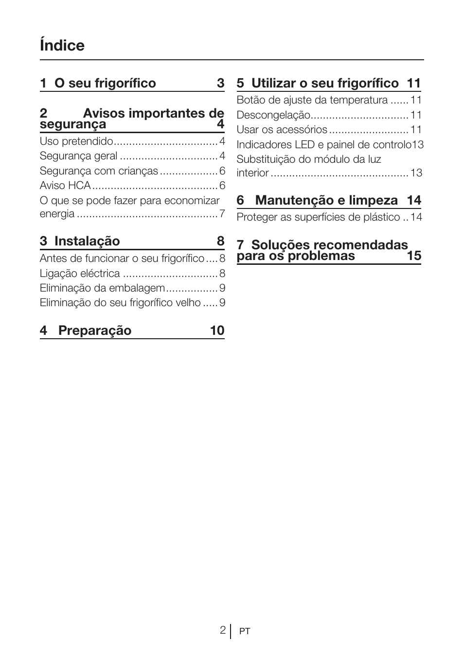 Índice | Teka RVI 35 User Manual | Page 75 / 160