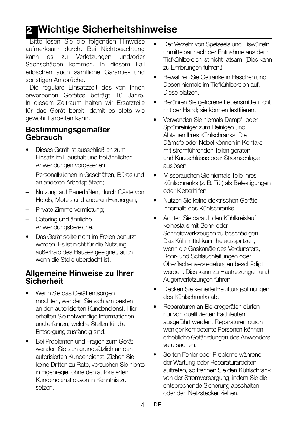 2wichtige sicherheitshinweise | Teka TGI2 120 D User Manual | Page 27 / 82