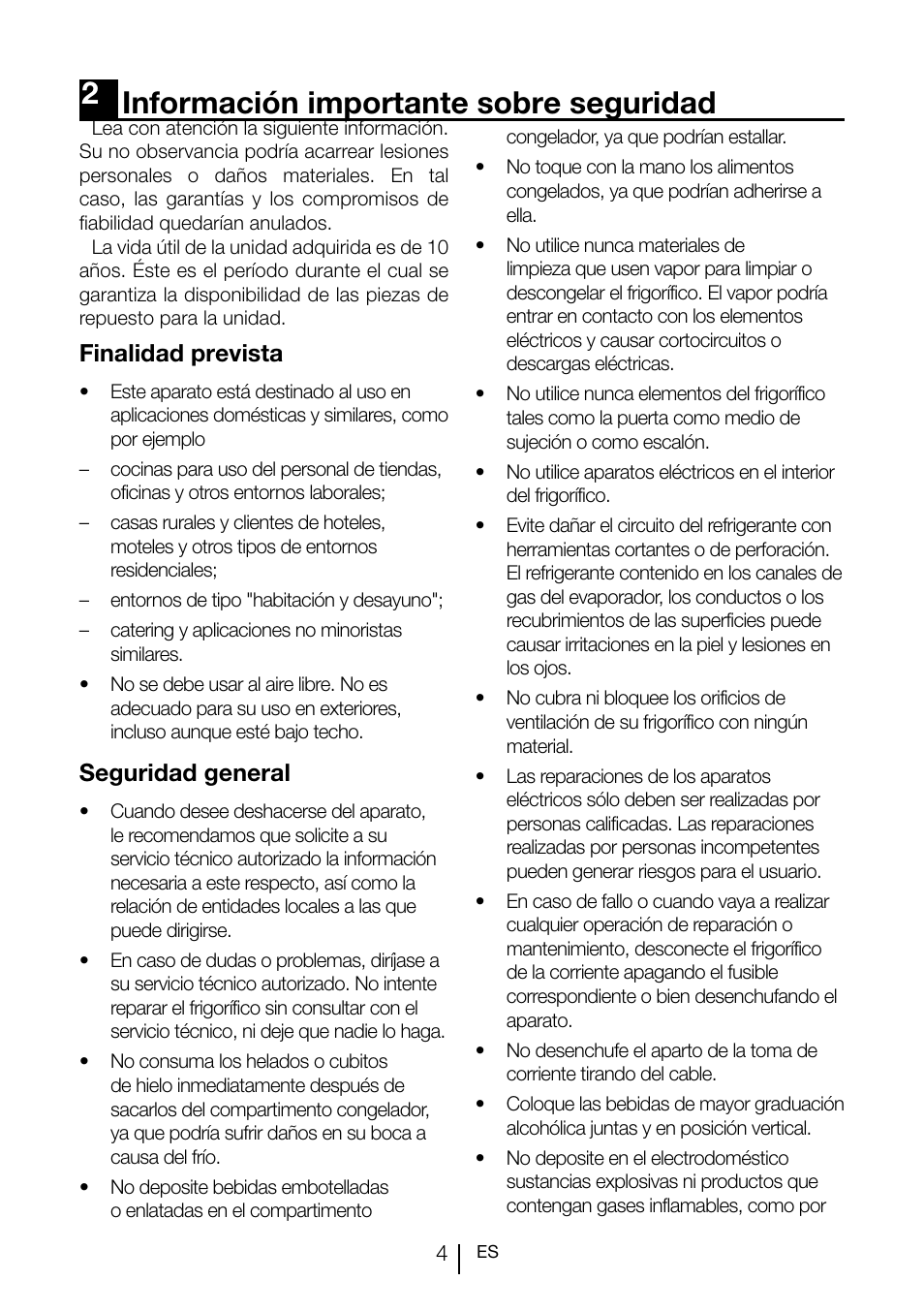 2información importante sobre seguridad | Teka TGI2 120 D User Manual | Page 67 / 82