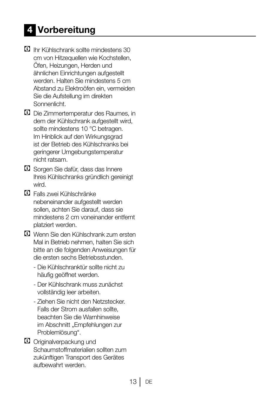 4vorbereitung | Teka TKI2 145 D User Manual | Page 33 / 98