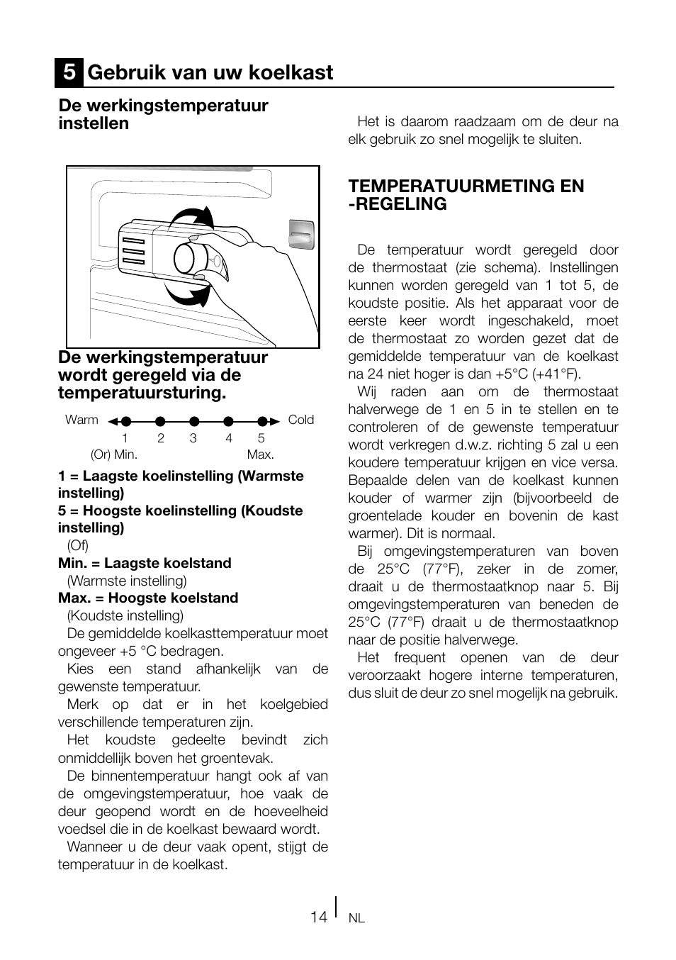 Gebruik van uw koelkast | Teka TKI2 145 D User Manual | Page 92 / 98