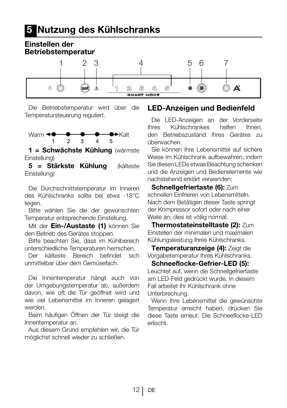 5nutzung des kühlschranks | Teka TGI2 200 NF User Manual | Page 34 / 74