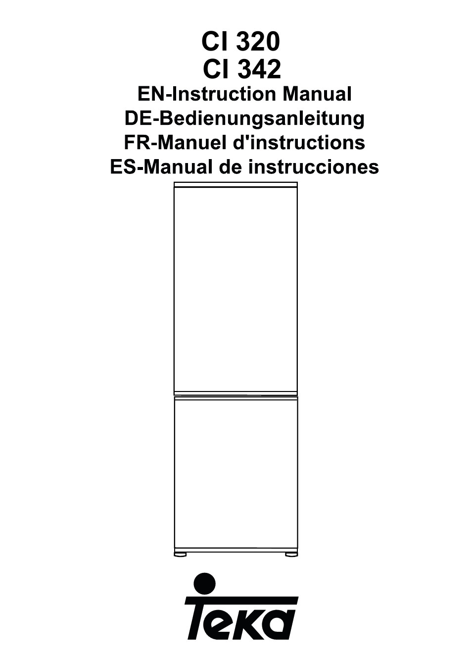 Teka CI 342 User Manual | 83 pages