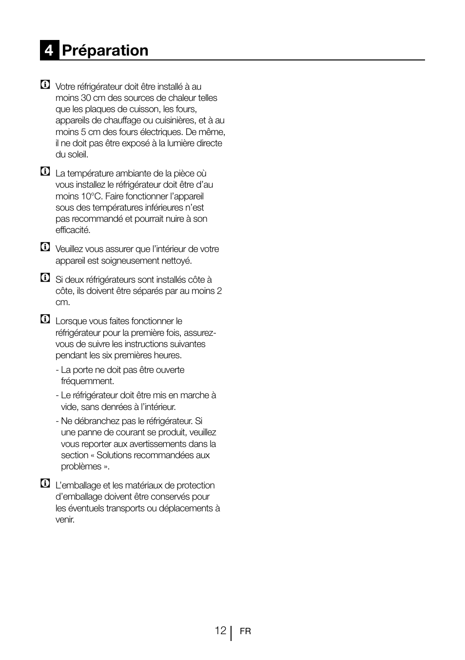 4préparation | Teka CI2 350 NF User Manual | Page 56 / 82