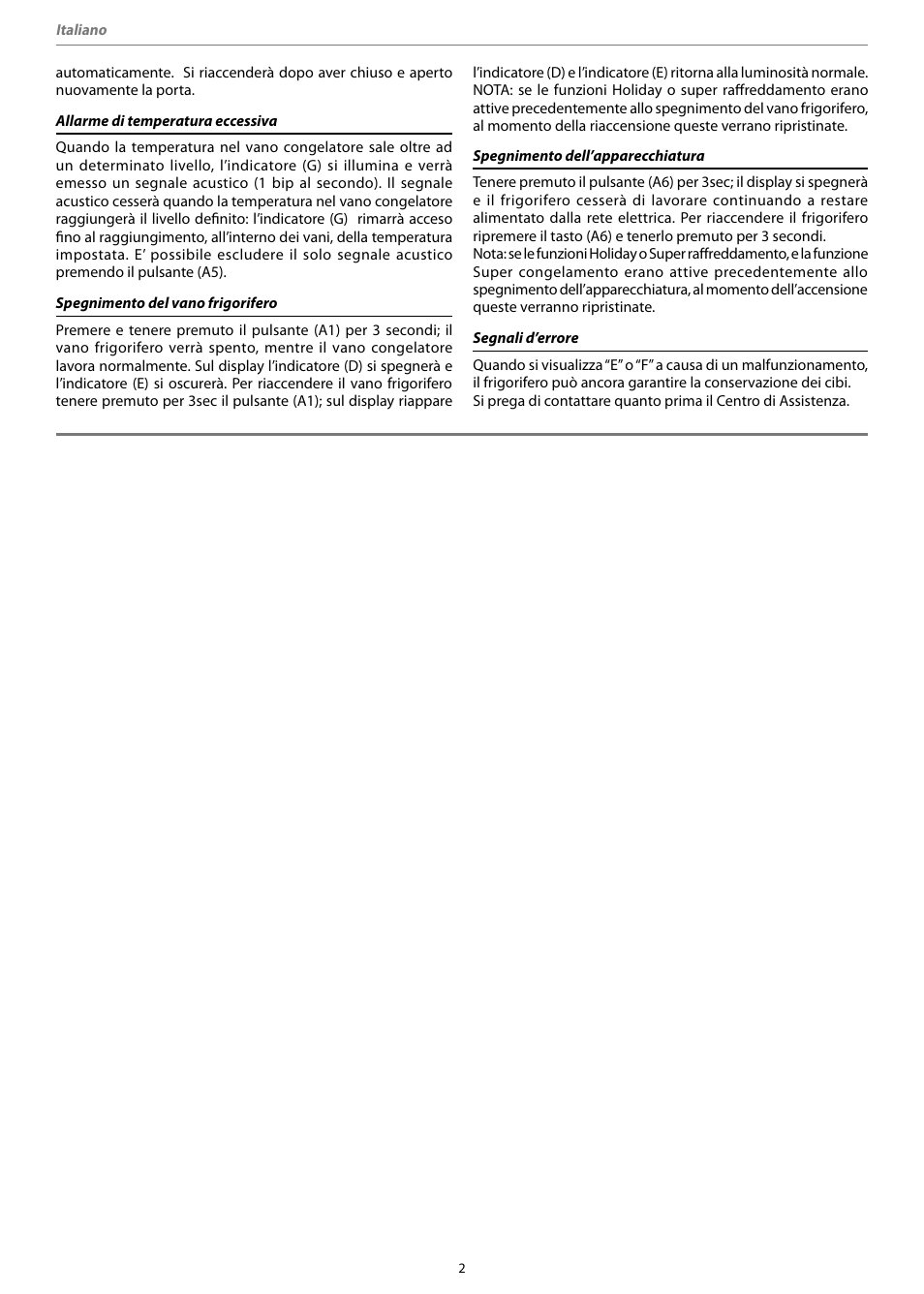 Teka NFT 340 User Manual | Page 4 / 20