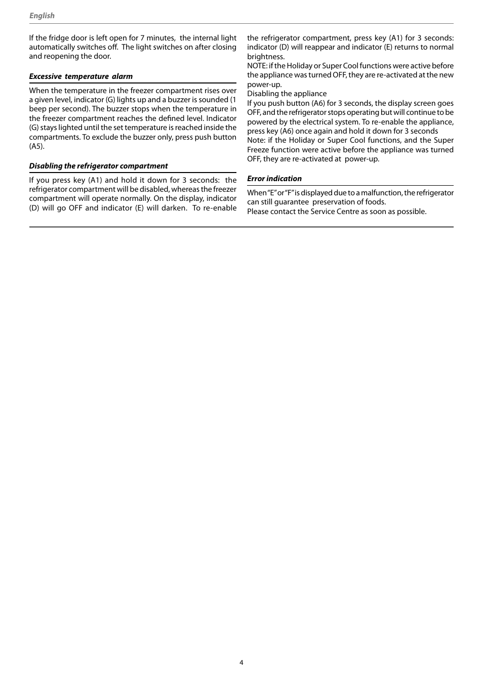Teka NFT 340 User Manual | Page 6 / 20