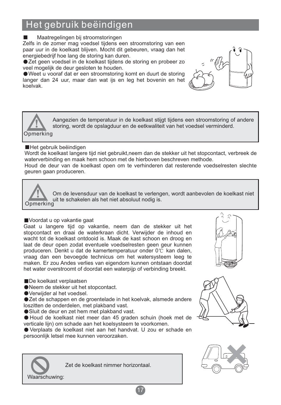 Het gebruik beëindigen | Teka NFT 370 User Manual | Page 149 / 153