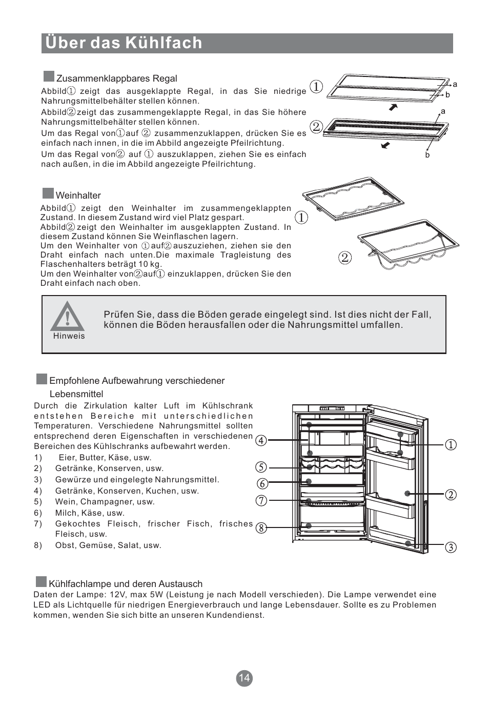 Über das kühlfach | Teka NFT 370 User Manual | Page 39 / 153
