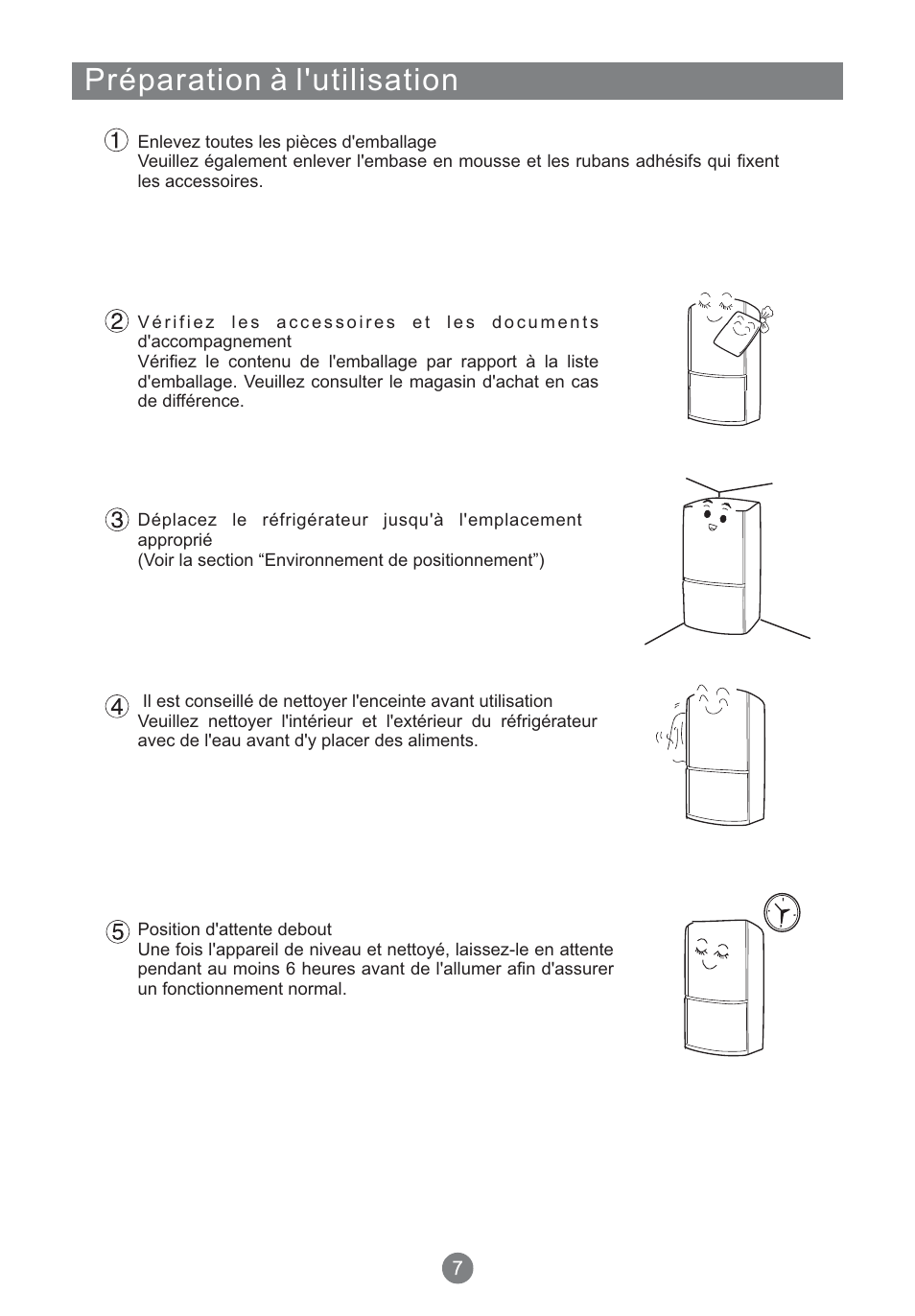Préparation à l'utilisation | Teka NFT 370 User Manual | Page 55 / 153