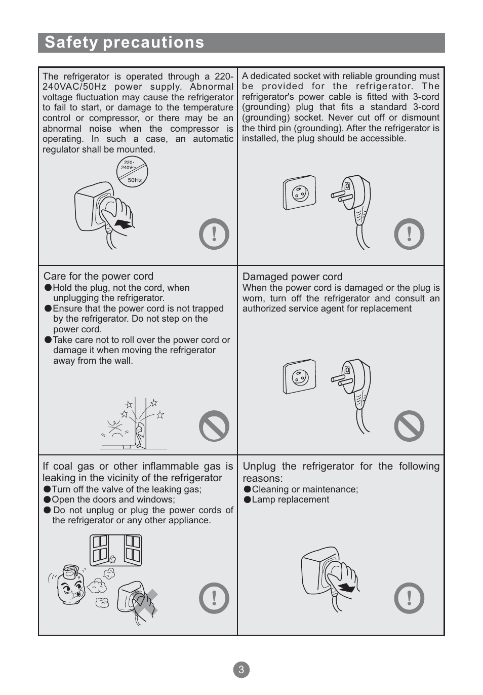 Safety precautions | Teka NFT 370 User Manual | Page 6 / 153