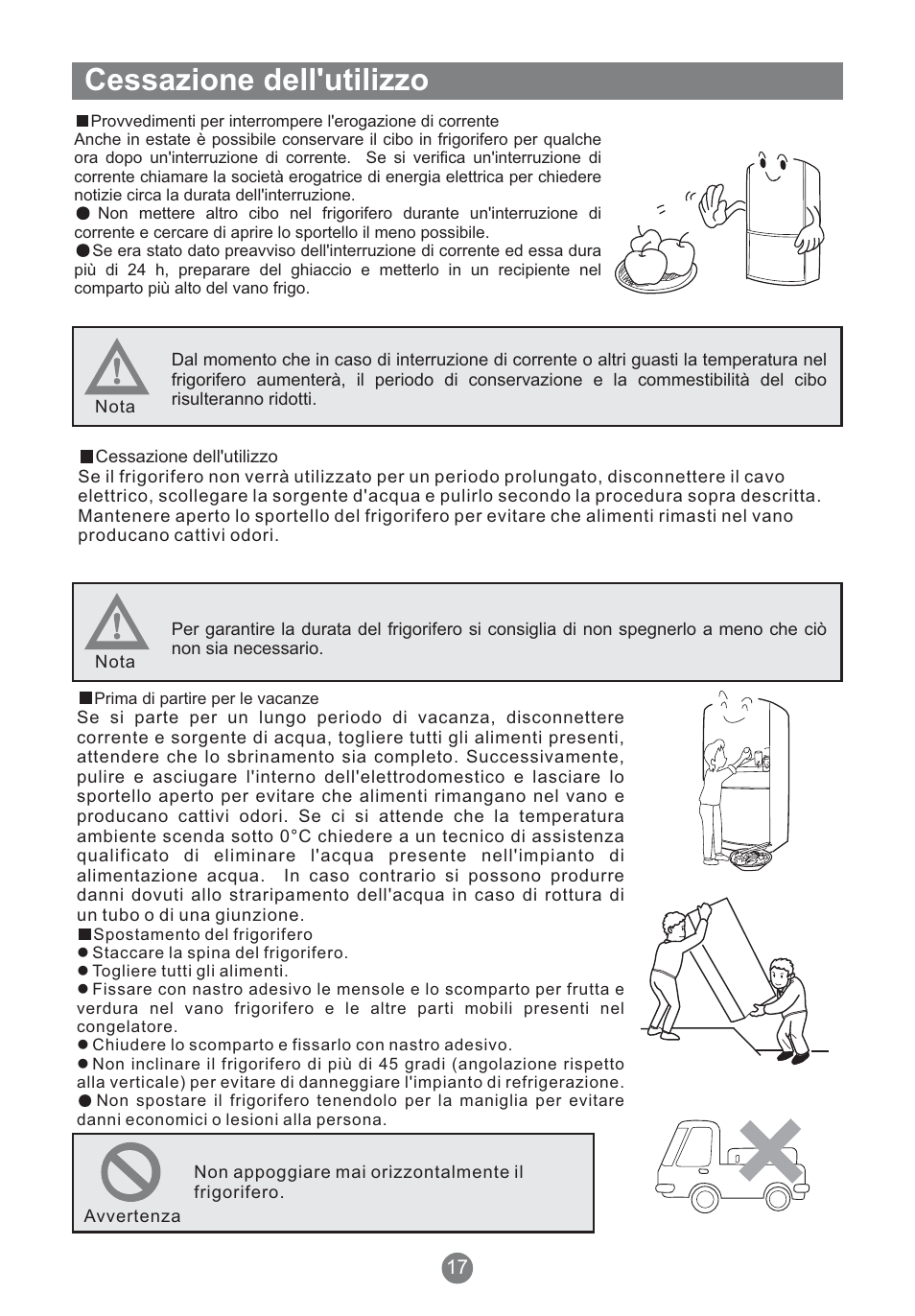 Cessazione dell'utilizzo | Teka NFT 370 User Manual | Page 86 / 153