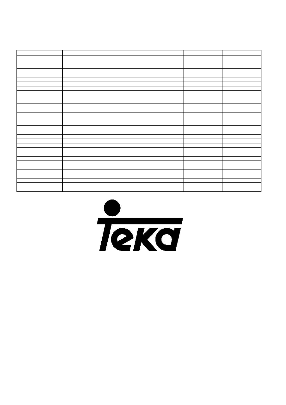 Teka group | Teka NFE2 320 User Manual | Page 100 / 100