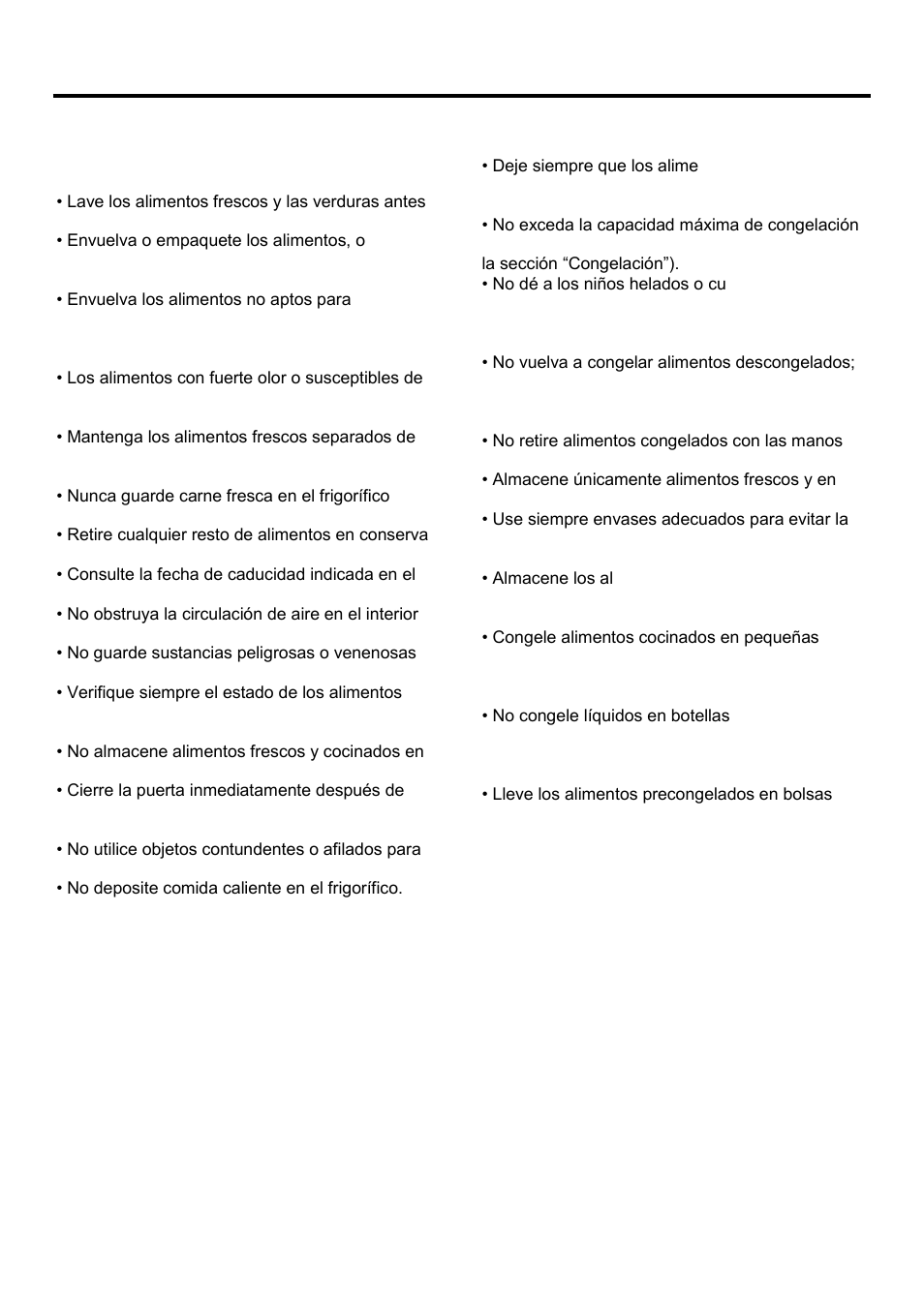Es es, Notas y consejos útiles | Teka NFE2 320 User Manual | Page 41 / 100