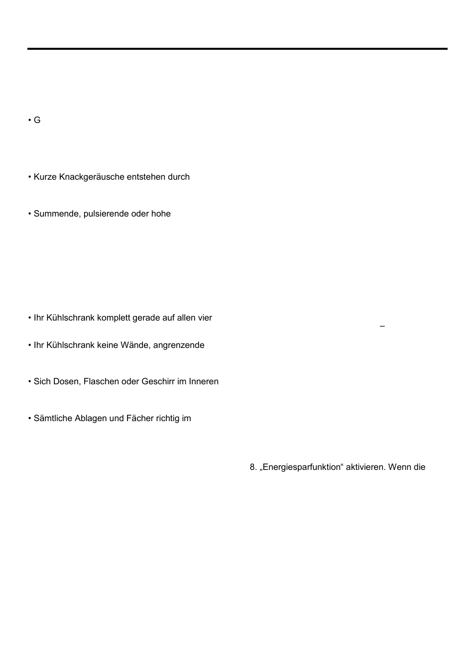 De de, Normale betriebsgeräusche, Praktische tipps zum energiesparen | Teka NFE2 320 User Manual | Page 69 / 100
