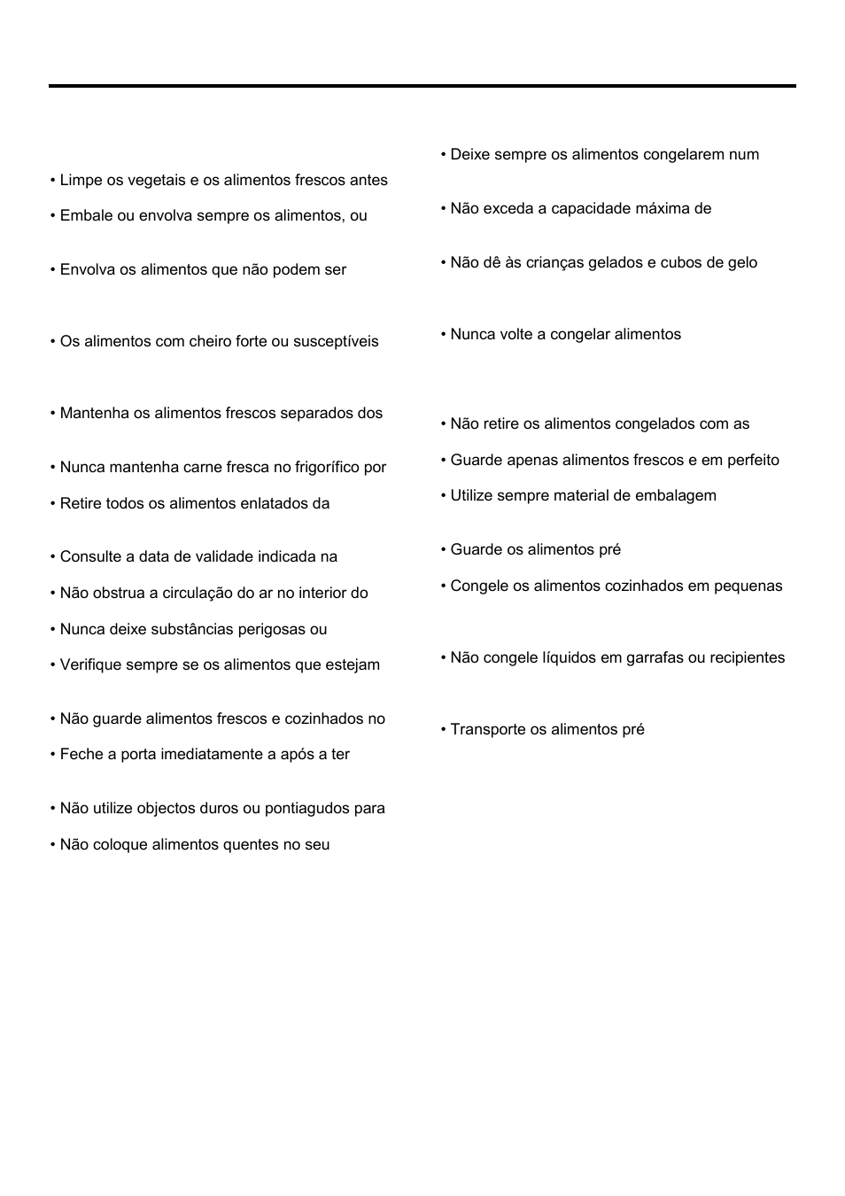 Pt pt | Teka NFE2 320 User Manual | Page 80 / 100
