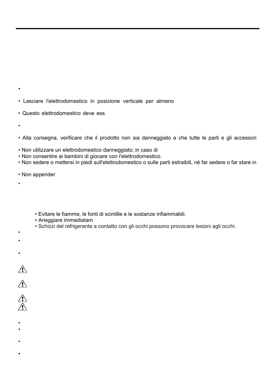 It it, Innanzitutto la sicurezza | Teka NFE2 320 X User Manual | Page 47 / 100