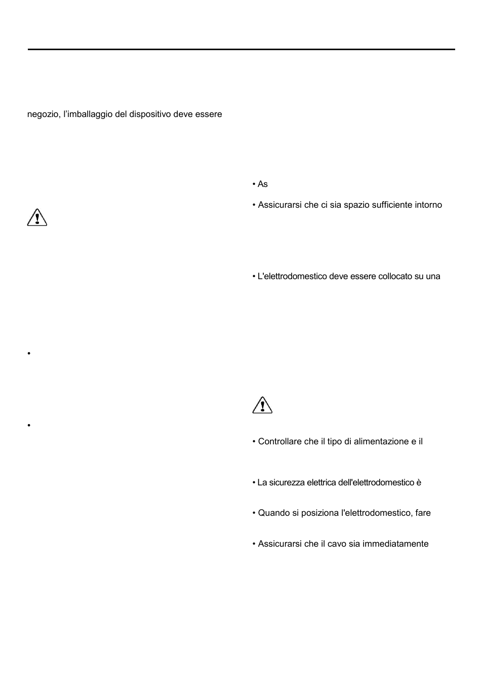 It it, Istruzioni per il trasporto, Smaltimento | Impostazione dell'elettrodomestico, Collegamenti elettrici | Teka NFE2 320 X User Manual | Page 48 / 100