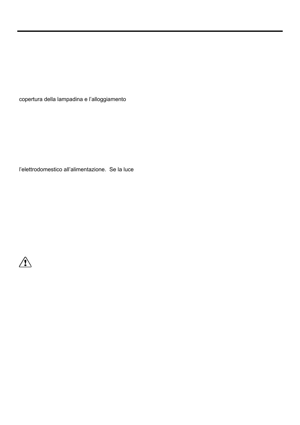 It it, Pulizia e manutenzione, Sostituzione della lampadina interna | Teka NFE2 320 X User Manual | Page 53 / 100