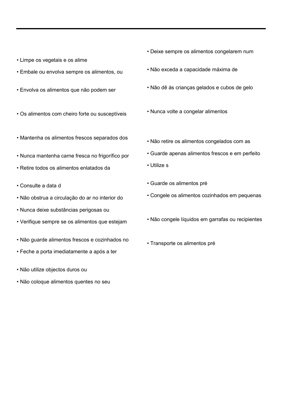 Pt pt | Teka NFE2 320 X User Manual | Page 80 / 100
