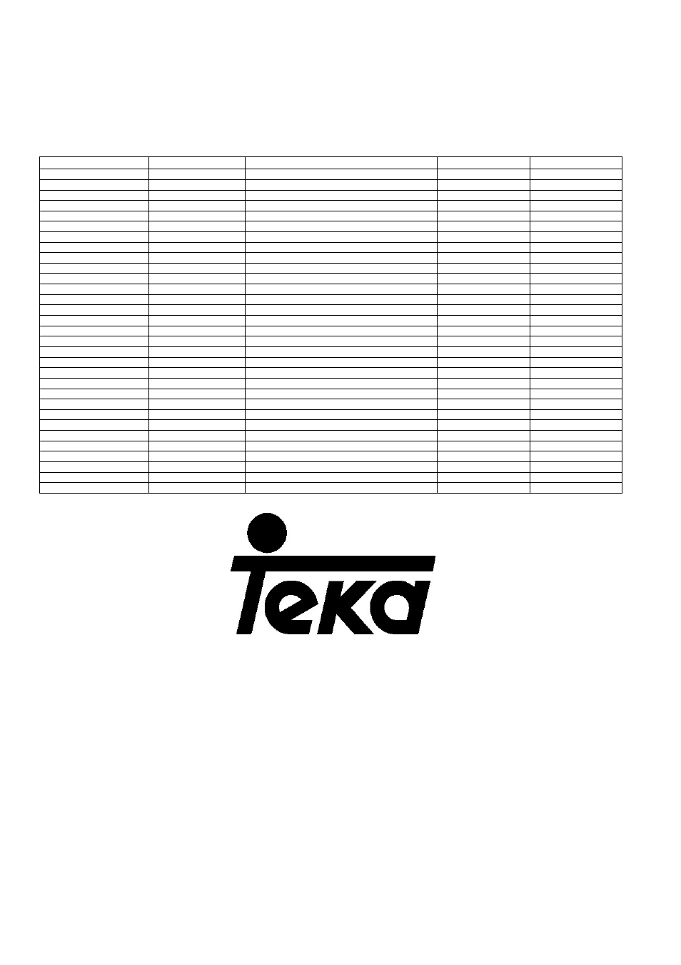 Teka group | Teka NFE2 400 User Manual | Page 82 / 82
