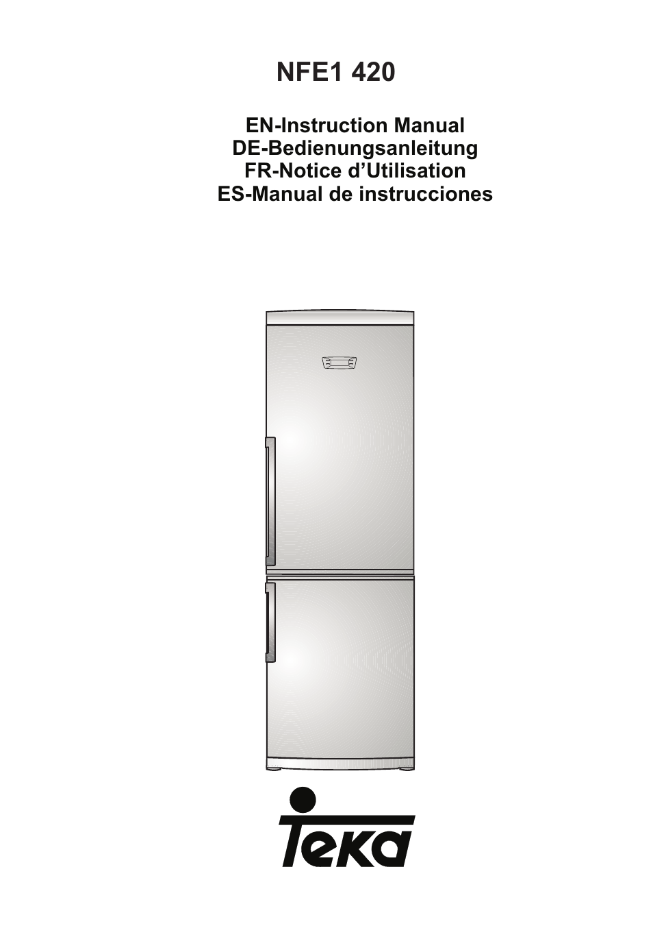 Teka NFE1 420 User Manual | 24 pages