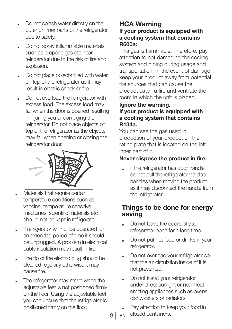 Teka NFE1 420 User Manual | Page 8 / 24