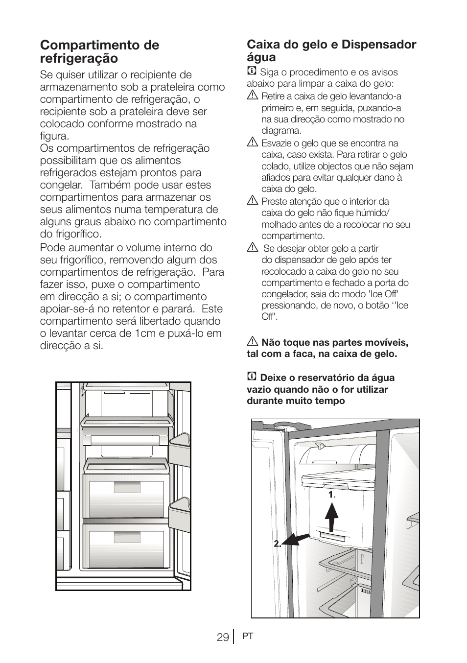 Compartimento de refrigeração | Teka NF2 650 X User Manual | Page 162 / 263