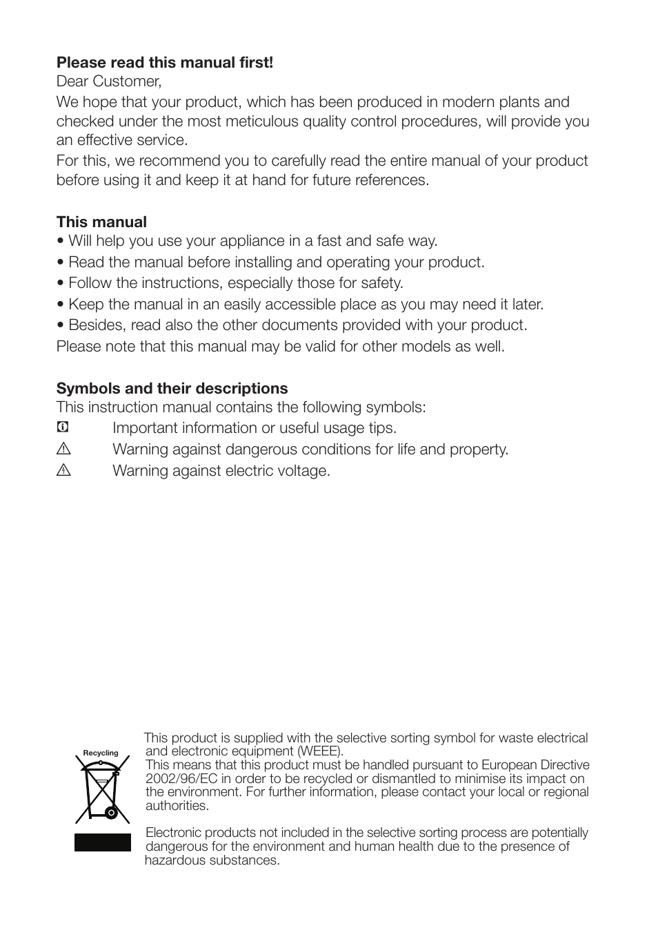 Teka NF2 650 X User Manual | Page 2 / 263