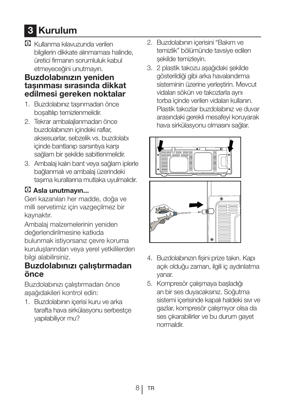 3kurulum | Teka NF2 650 X User Manual | Page 238 / 263