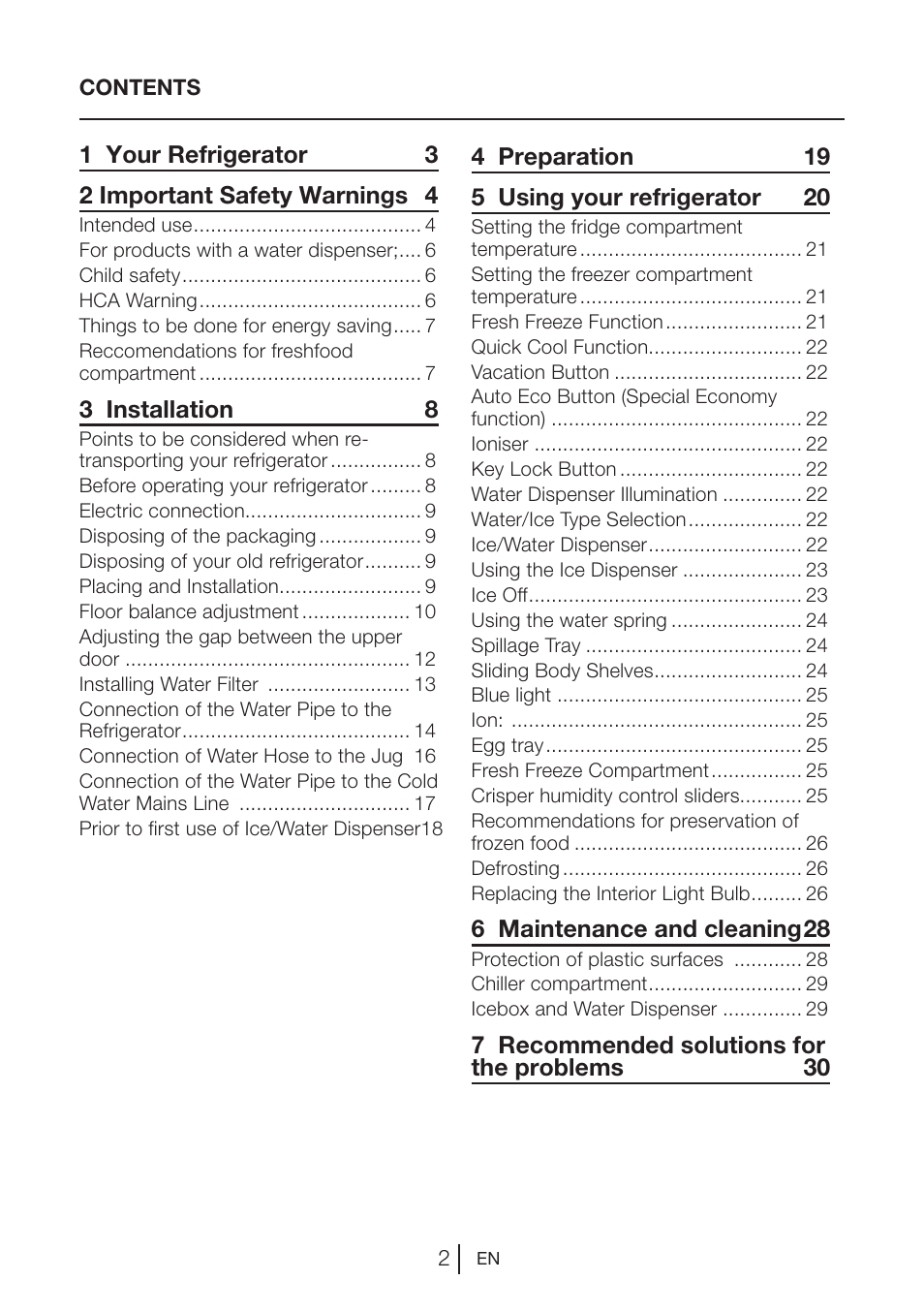 Teka NF2 650 X User Manual | Page 3 / 263