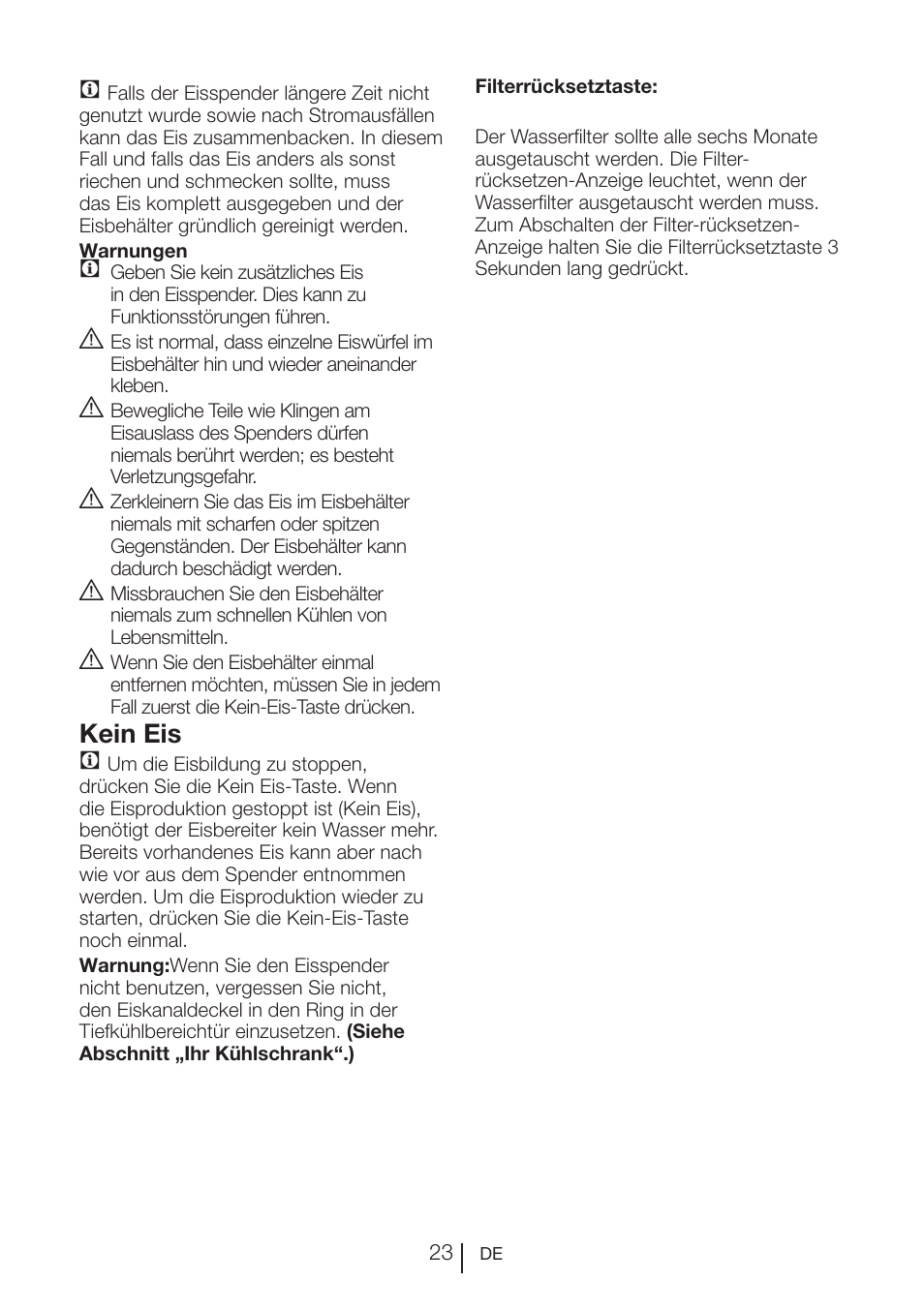 Kein eis c | Teka NF2 650 X User Manual | Page 56 / 263
