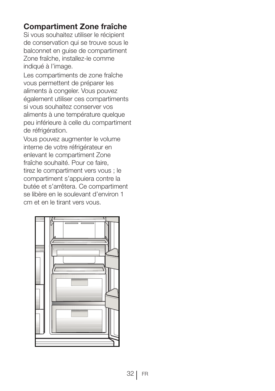 Compartiment zone fraîche | Teka NF2 650 X User Manual | Page 97 / 263