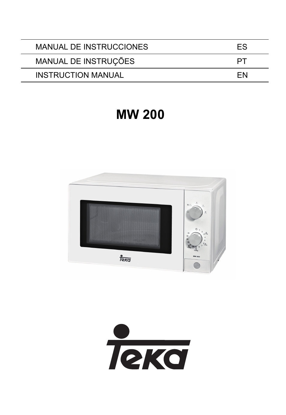 Teka MW 200 User Manual | 29 pages