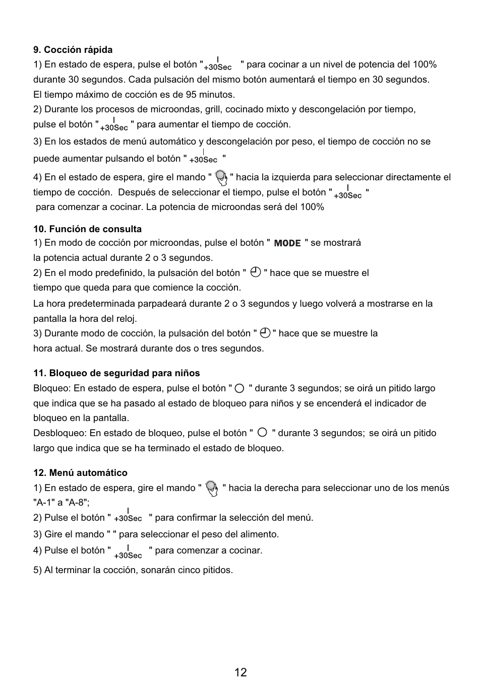 Teka MWE 205 G User Manual | Page 13 / 44