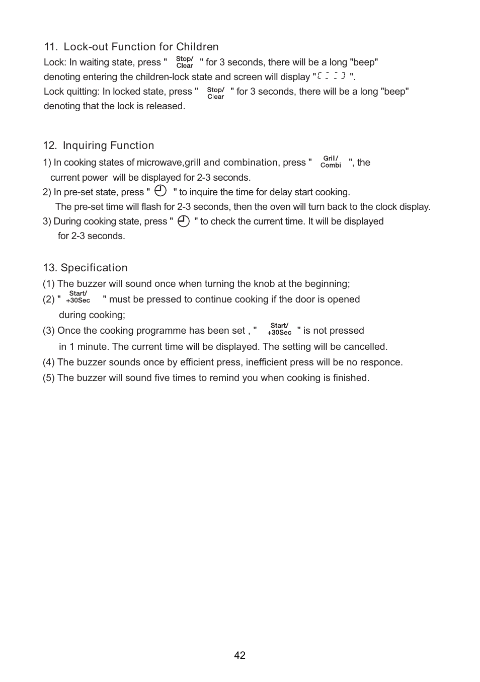 Teka MWE 230 G User Manual | Page 43 / 45