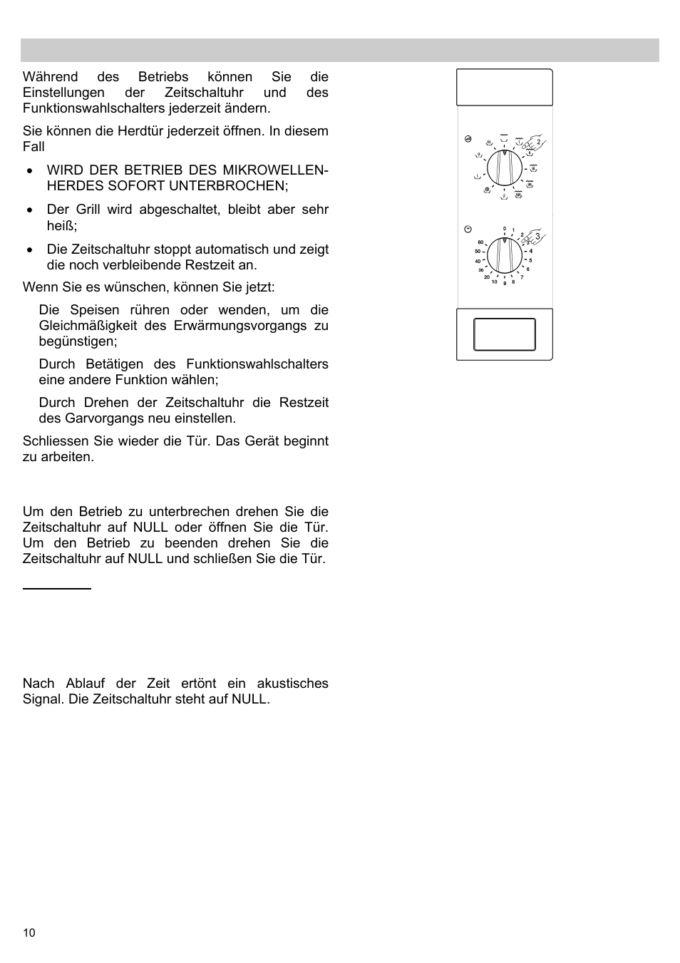 Während des betriebs | Teka MWL 20 BI User Manual | Page 12 / 72