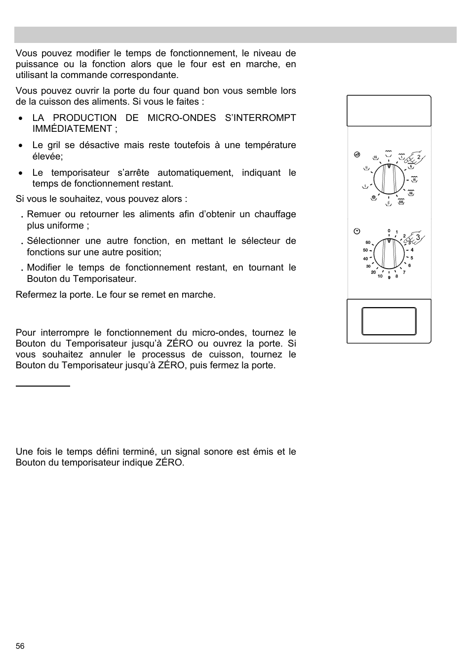 Pendant le fonctionnement | Teka MWL 20 BI User Manual | Page 58 / 72